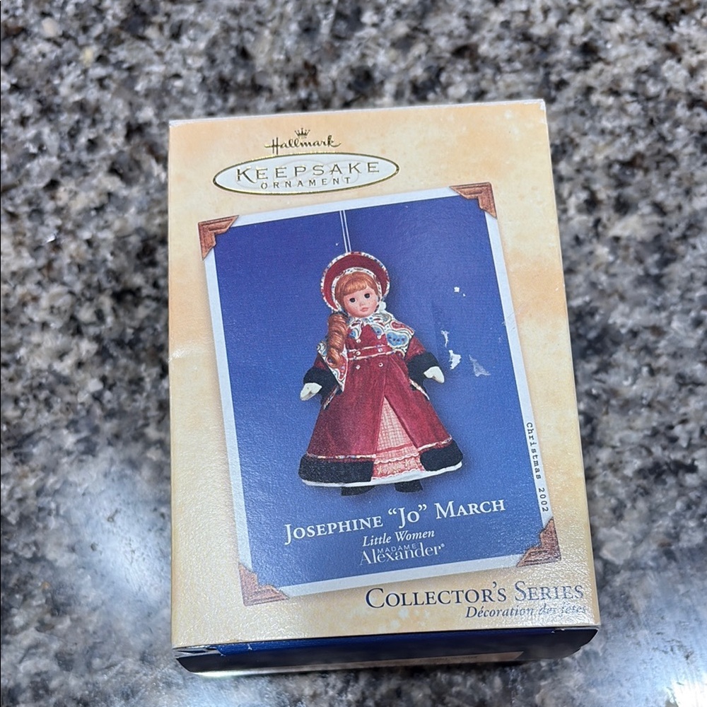 Hallmark Keepsake Ornament - Jo March in Red and White
